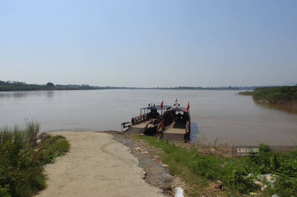 Water levels of rivers in the Red River basin are all changing slowly. Photo: To Cong