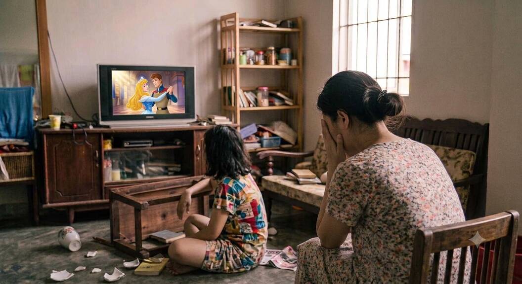 Nearly 10 years as a daughter-in-law, the wife is exhausted from taking care of her intellectually disabled brother-in-law. Photo: AI
