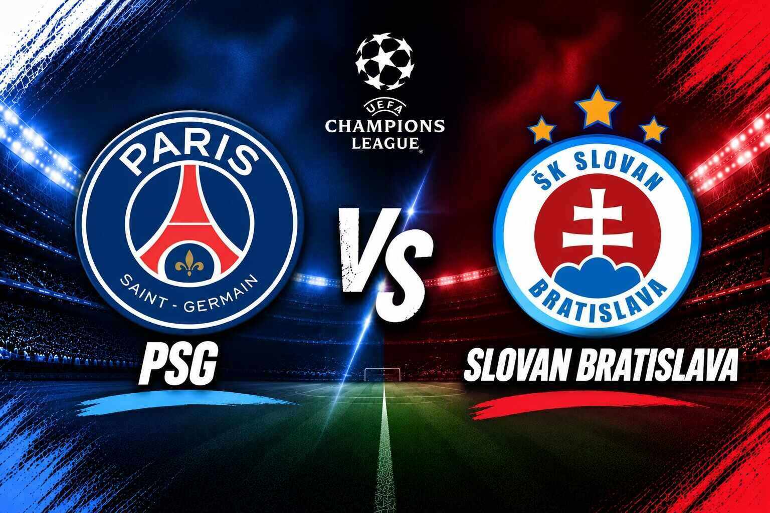 Comment on PSG vs Slovan Bratislava match in Champions League.  Graphics: Dieu Anh