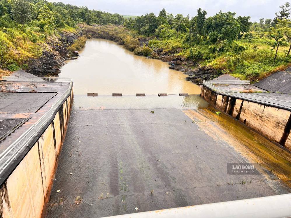Một số hồ đập ở tỉnh Đắk Lắk dự kiến điều tiết nước khi thời tiết tiếp tục mưa lớn. Ảnh: Bảo Trung (chụp ngày 9.9.2026)