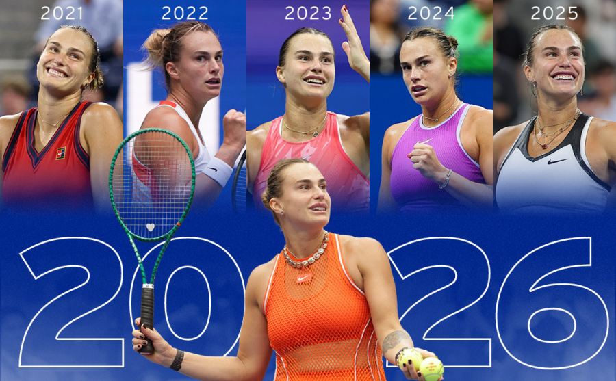 Aryna Sabalenka enters US Open semi-finals for the sixth consecutive year. Photo: US Open