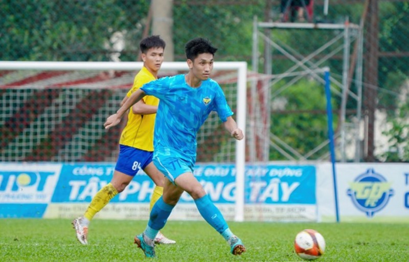 Nguyễn Trọng Đại à l'époque où il portait encore le maillot du Gia Đình FC. Photo: GĐFC
