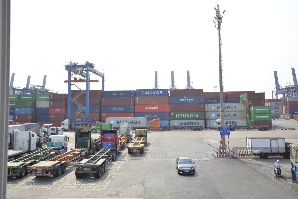 Technology penetrates deeply into logistics, optimizing operation and cost. Photo: Ngoc Le