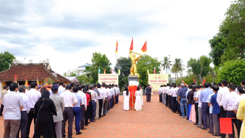 Quang cảnh buổi lễ. Ảnh: Ngọc Nhuận