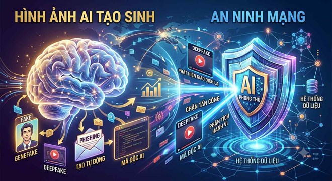 With more and more threats in the AI era, the demand for cybersecurity personnel is increasing. Photo: Created by Gemini AI