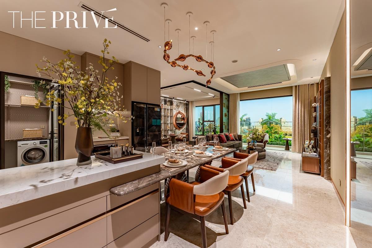 Phối cảnh căn hộ The Privé. Ảnh: DNCC