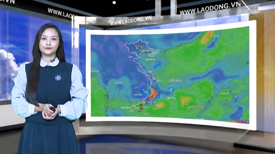 Weather forecast tonight and tomorrow 10. 9