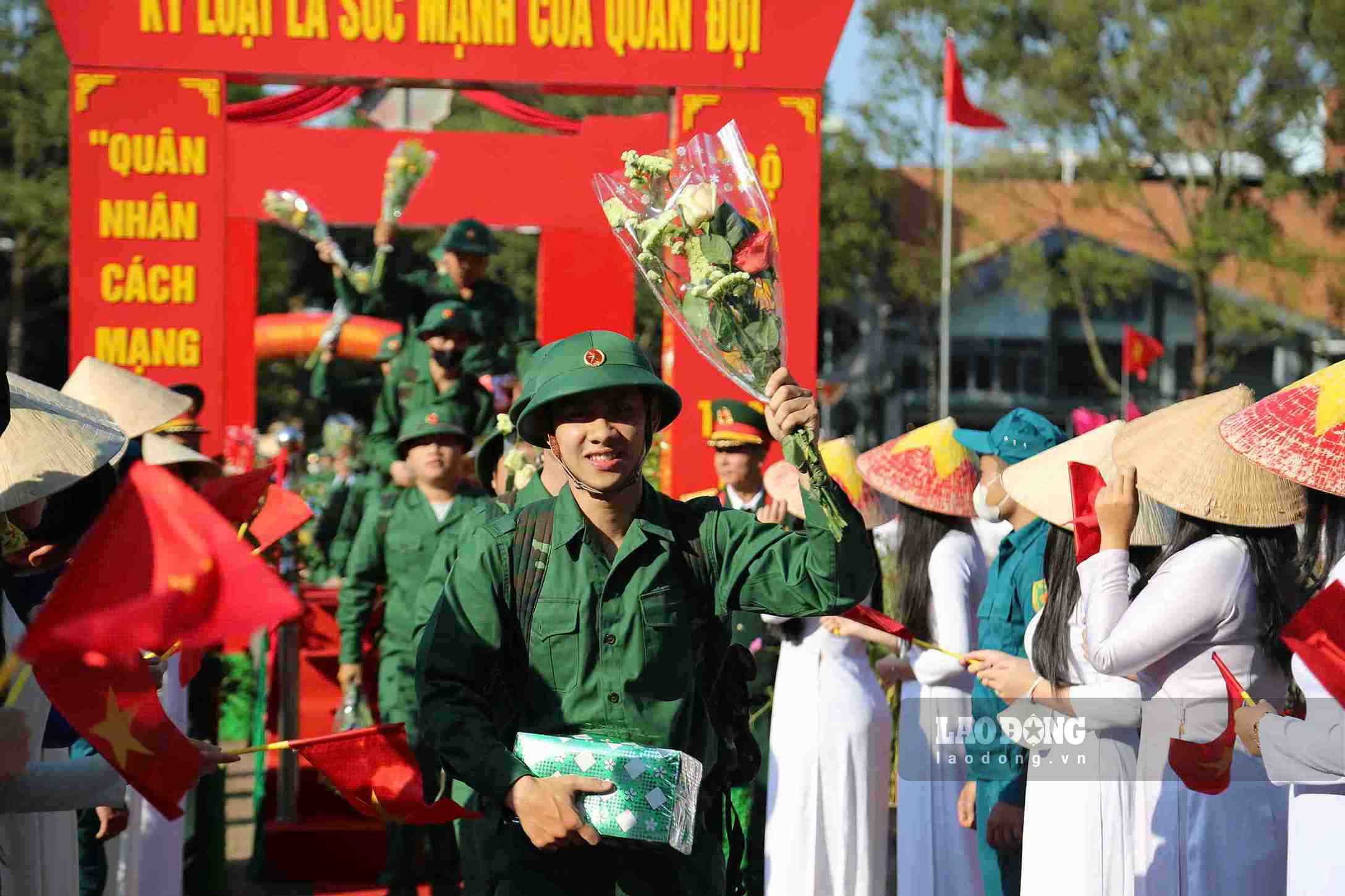 Độ tuổi tham gia nghĩa vụ quân sự 2027 được căn cứ Luật nghĩa vụ quân sự hiện hành. Ảnh: Bảo Trung (chụp tháng 2.2025).