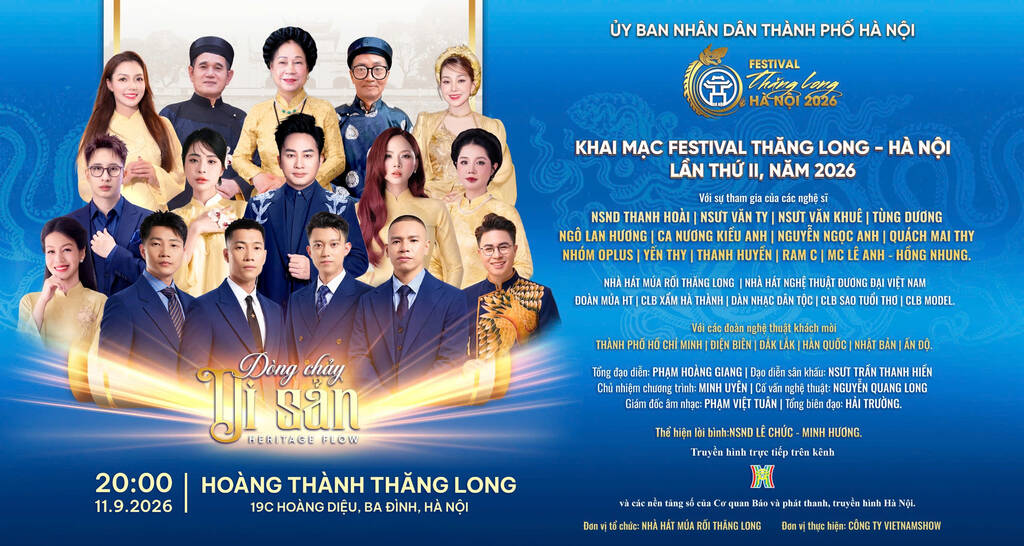 Dàn nghệ sĩ sẽ tham gia biểu diễn trong chương trình. Ảnh: Ban tổ chức