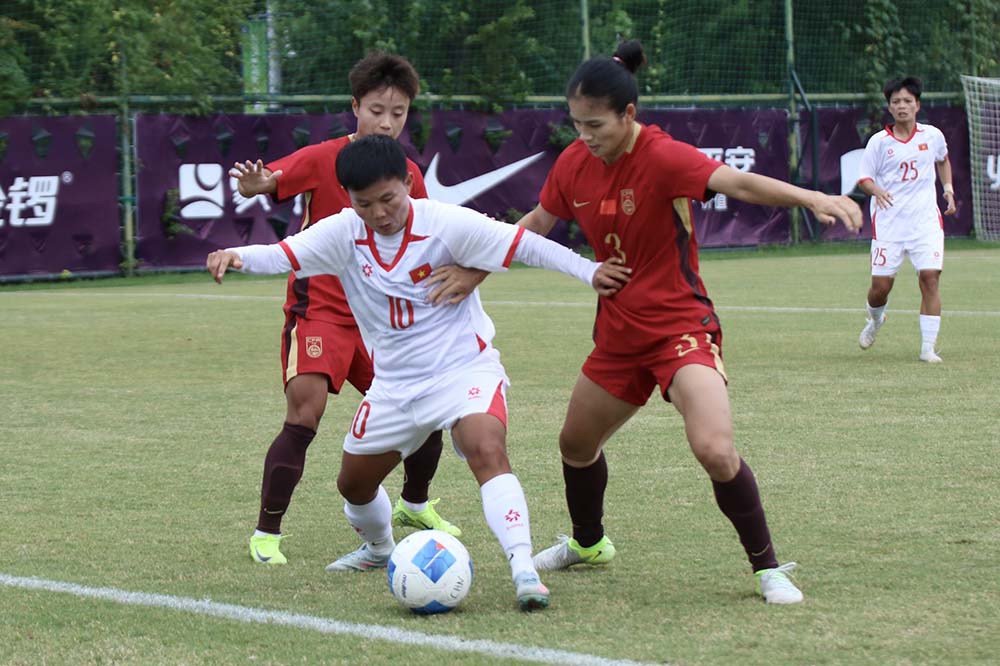 La selección femenina de Vietnam tiene su último partido amistoso antes de los ASIAD 2026. Foto: VFF