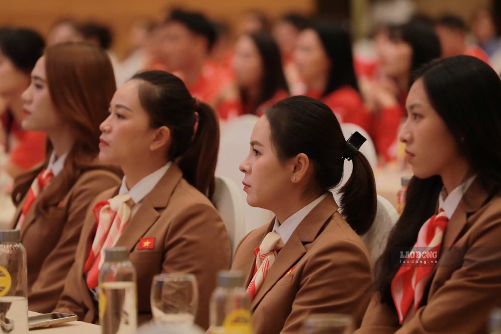 Các vận động viên Việt Nam tham dự ASIAD 20. Ảnh: Minh Dân