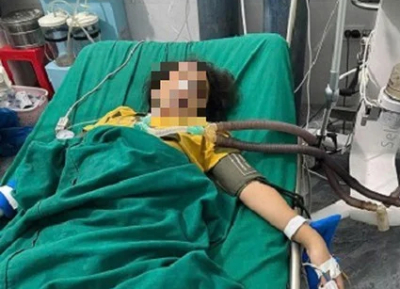 Treatment for patients suspected of poisoning at Bac Me Regional General Hospital, Tuyen Quang. Photo: BVCC