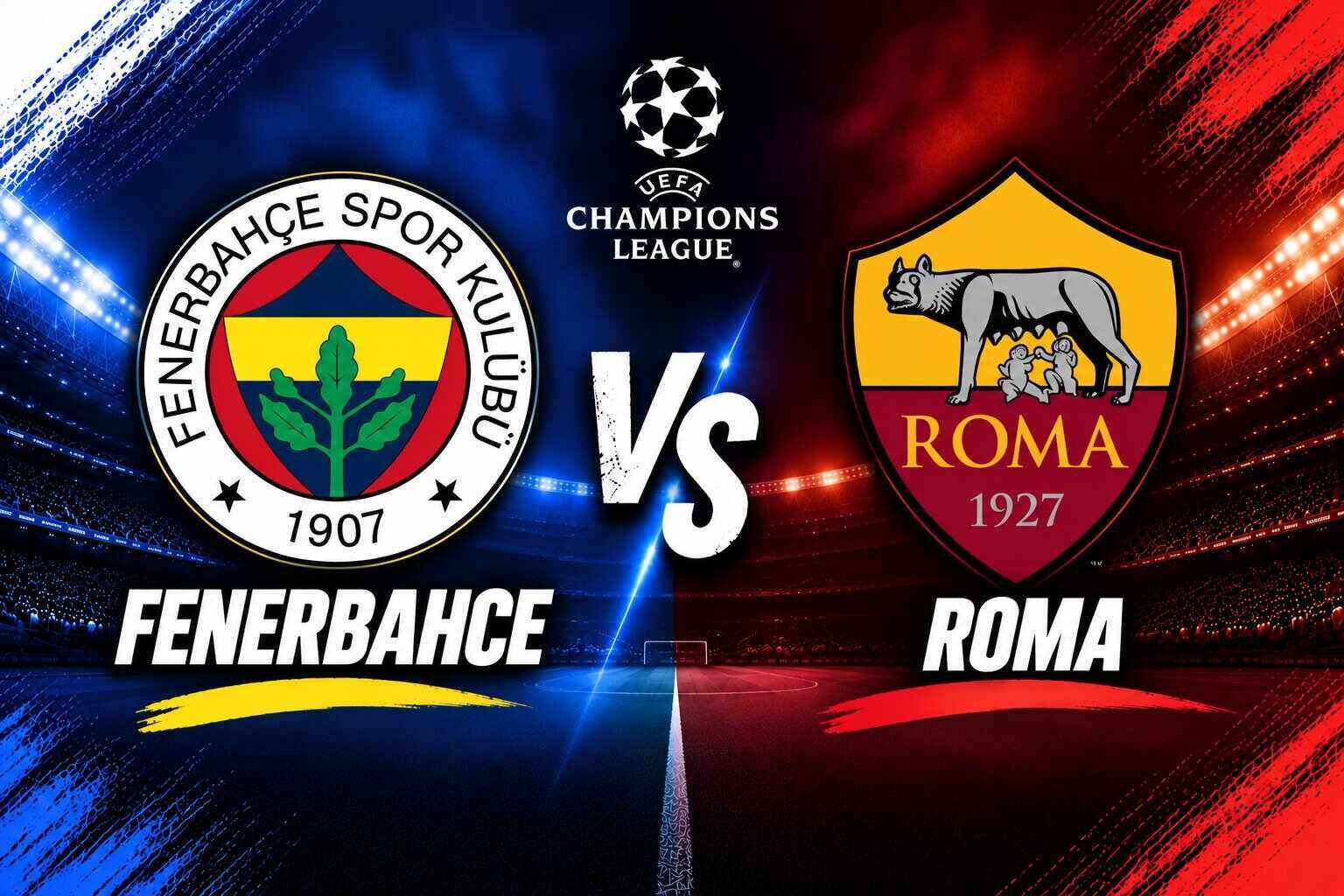 Football prediction Fenerbahce vs Roma in the Champions League. Graphics: Van An