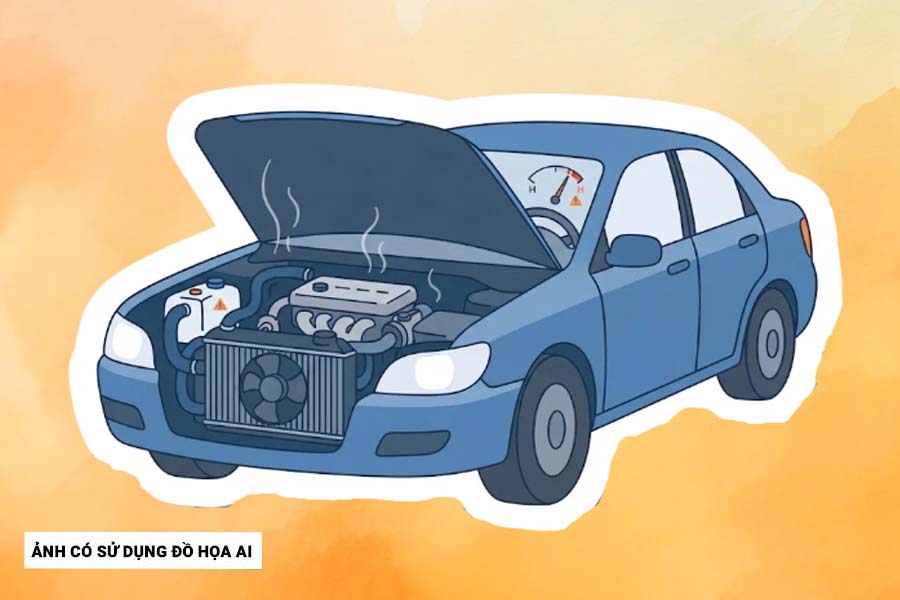 Unusual hot car driver needs to check this important part