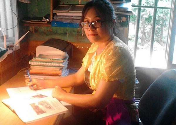 Đinh Ngọc Thảo trở thành thí sinh có điểm số khối C rất cao, với 28,75 điểm. Ảnh: Sở GDĐT Hòa Bình.