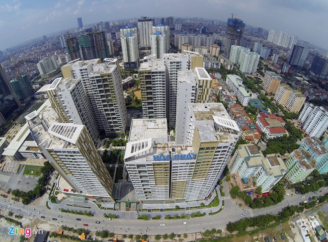 Trong quý 2, hàng loạt chung cư bung hàng tuy nhiên tỉ người mua thật chỉ chưa đầy 30%. Ảnh: PV