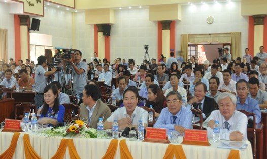 Hội nghị khách hàng quốc tế về ngành điều năm 2017 diễn ra tại Bình Phước. Ảnh Đ.A