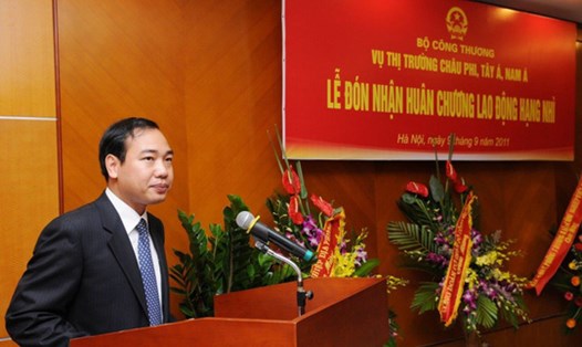 Ông Trần Quang Huy được bổ nhiệm làm Vụ trưởng Vụ Tổ chức cán bộ của Bộ Công Thương 