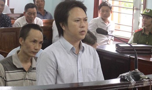 Bị cáo Dương Minh Tâm tại phiên tòa (ảnh: Tr.L)