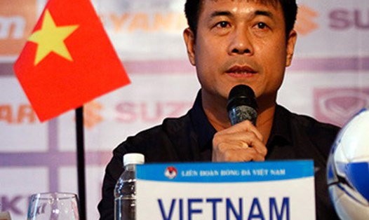 HLV Hữu Thắng đã trải lòng về những điều mình mong muốn sau khi U22 Việt Nam giành vé dự VCK U23 Châu Á 2018. Ảnh: Đ.Đ