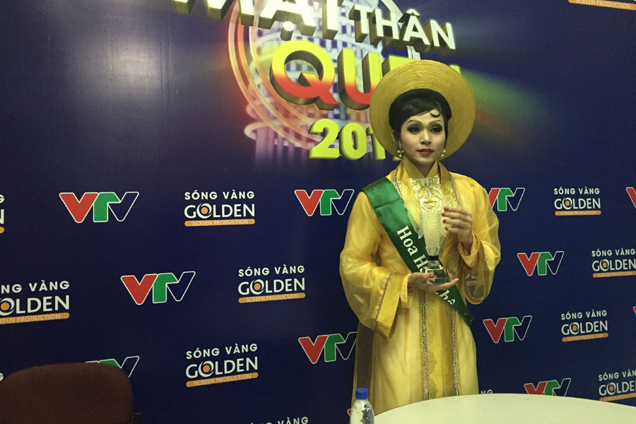 Jun Phạm giành giải nhất "Gương mặt thân quen 2017". Ảnh: Bích Ngọc.