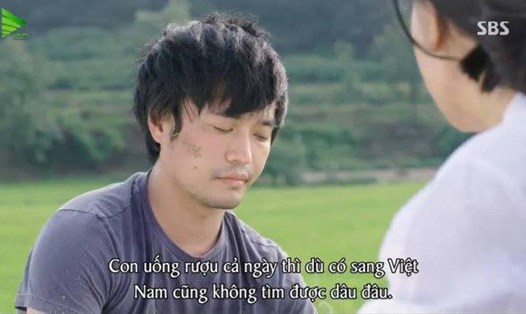  Hình ảnh và câu thoại trong phim “Nông dân hiện đại”; mới đây, Đài truyền hình SBS đã xin lỗi người dân Việt Nam về chuyện này. 