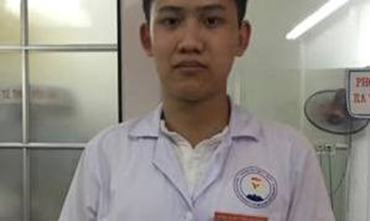 Sinh viên Phạm Lê Tùng (Ảnh: Thùy Hương)
