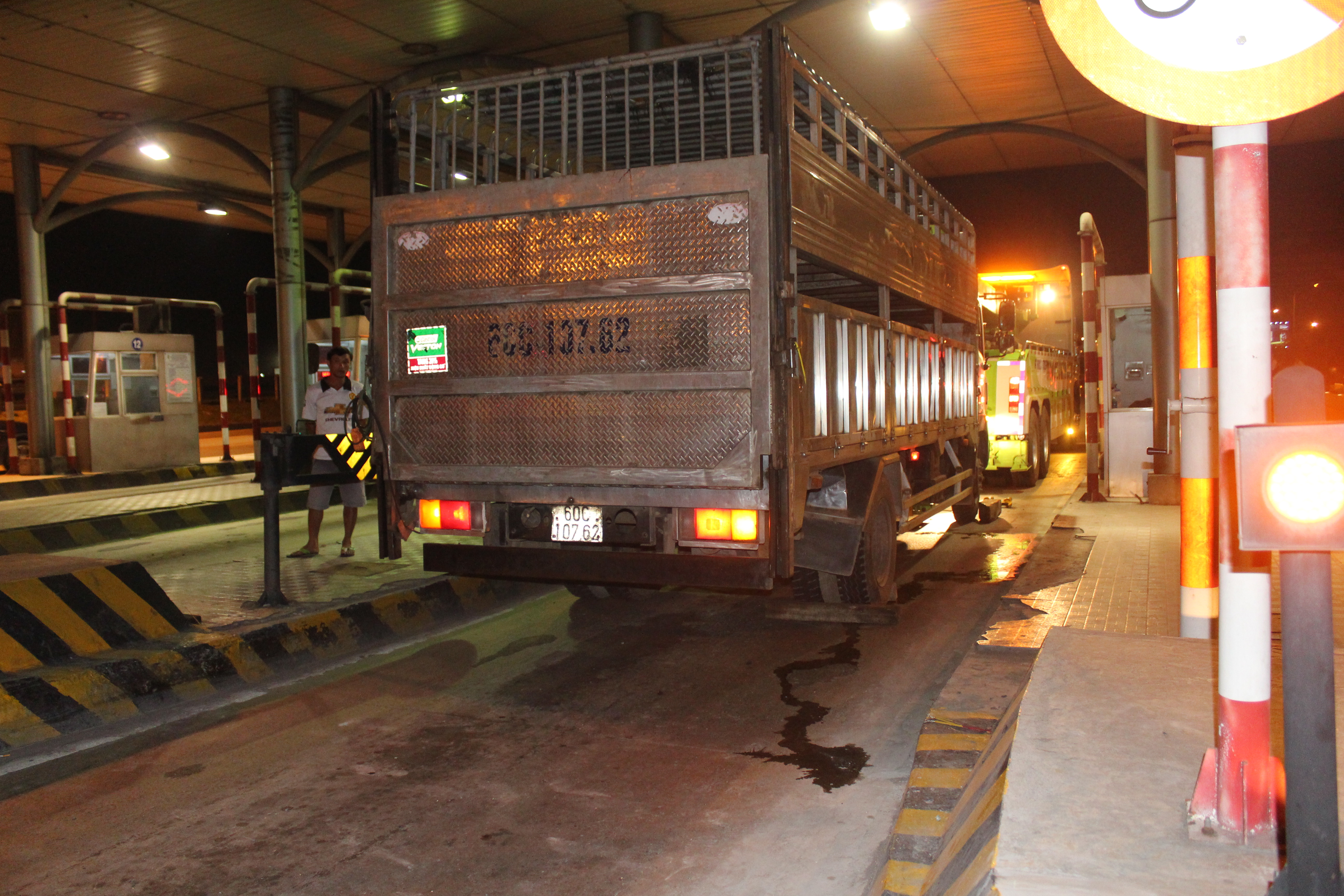 Hiện trường vụ tai nạn. Ảnh: H.A.C