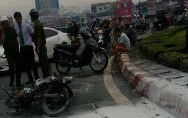 Hiện trường vụ việc. Ảnh: B.H.Y