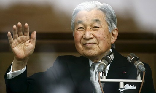 Nhật hoàng Akihito. Ảnh: Reuters