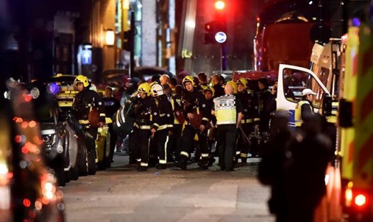 Theo Cảnh sát Anh, hai vụ tấn công tại London Bridge và Vauxhaul liên quan đến khủng bố. Ảnh: Reuters