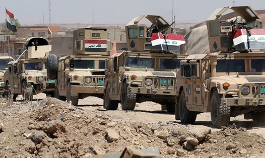 IS phản công liên tiếp khiến 32 binh sĩ Iraq hi sinh. Ảnh: AFP