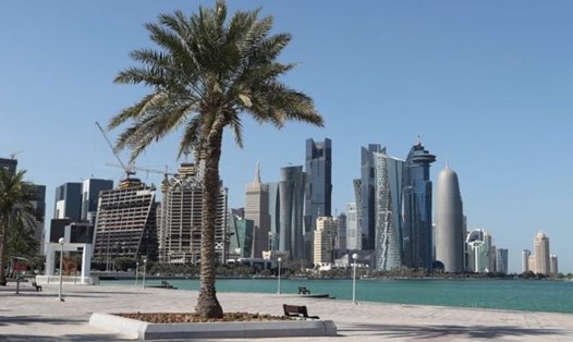 Một góc của thủ đô Doha, Qatar. Ảnh: AFP