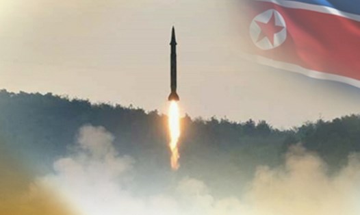 Sáng nay, Triều Tiên tiếp tục thử tên lửa. Ảnh: Yonhap