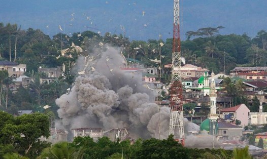 13 binh sĩ Philippines đã thiệt mạng trong 16 tiếng chiến đấu với phiến quân Maute. Ảnh: AP