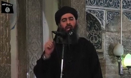 Thủ lĩnh của Nhà nước Hồi giáo tự xưng (IS) Abu Bakr Al-Baghdadi. Ảnh: Reuters