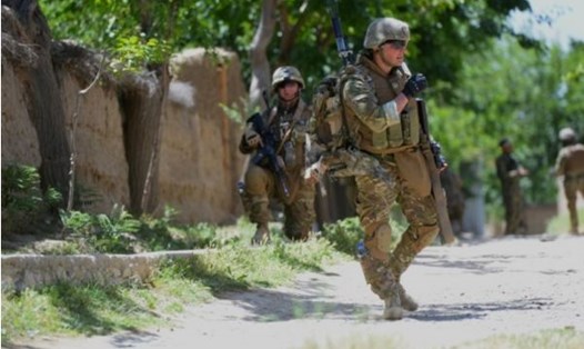 7 binh sĩ Mỹ bị thương trong một vụ tấn công nội bộ ở thành phố  Mazar-i-Sharif. Ảnh: S.T