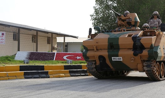 Các nước Arab yêu cầu Qatar đóng cửa căn cứ quân sự của Thổ Nhĩ Kỳ ở nước này nếu muốn thoát khỏi cô lập. Ảnh: Reuters
