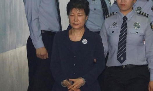 cựu Tổng thống Hàn Quốc Park Geun Hye. Ảnh: Reuters