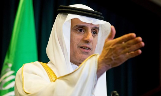 Ngoại trưởng Saudi Arabia Adel Al-Jubeir . Ảnh: AP