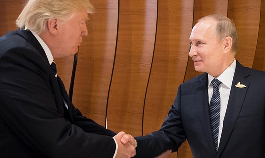 ổng thống Nga Vladimir Putin và Tổng thống Mỹ Donald Trump. Ảnh: Reuters