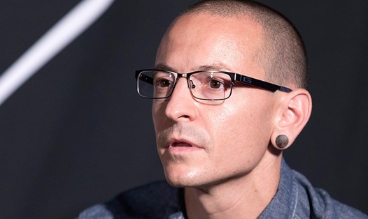 Ca sĩ Chester Bennington của ban nhạc huyền thọai Linkin Park. Ảnh: RT