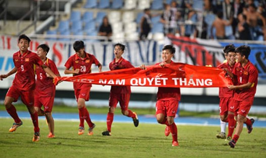 U.15 Việt Nam đã tạo ra dấu ấn với chức vô địch ĐNA. Ảnh: VFF