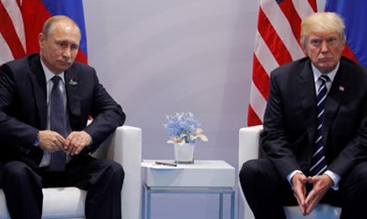 Luật trừng phạt mới làm khó cho Tổng thống Mỹ Donald Trump khi đang tìm cách gây dựng sự khởi đầu mới cho mối quan hệ giữa Mỹ và Nga. Ảnh: Reuters