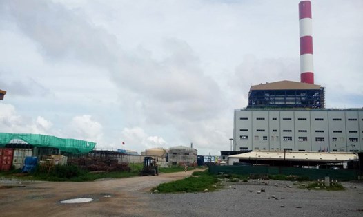 Dự án Nhà máy Nhiệt điện Thái Bình 2 hiện mới hoàn thành 80% khối lượng dù đã chậm tiến độ 2 năm nay. Ảnh: Đ.T