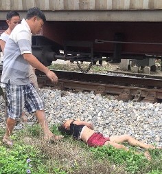 Hiện trường vụ tai nạn. Ảnh CTV.