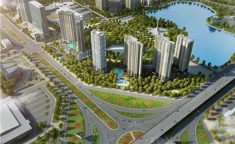 Phối cảnh dự án D’. Capitale – Trần Duy Hưng