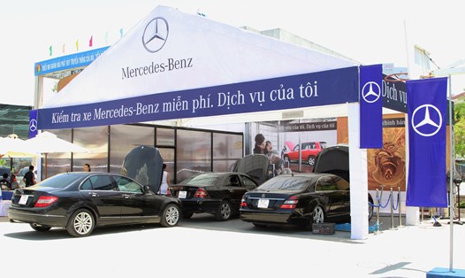 Đây là hoạt động hậu mãi nhằm xây dựng dịch vụ khách hàng tốt nhất theo tiêu chuẩn cao cấp của Mercedes-Benz Việt Nam. Ảnh: P.V