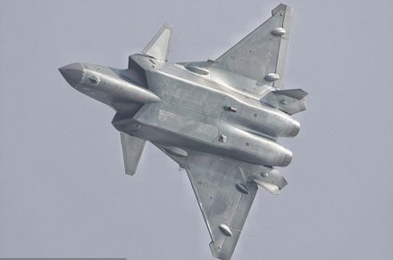 J-20 được cho là có nhiều điểm tương đồng với máy bay F-22 của Mỹ