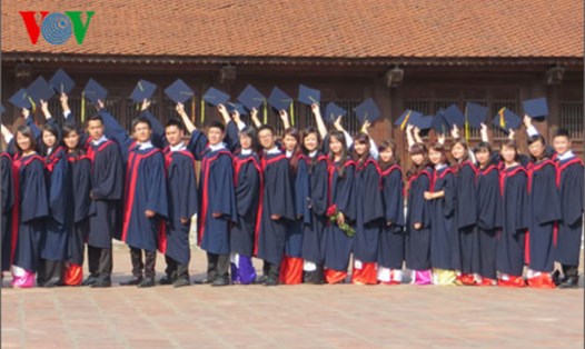 Sinh viên trường sư phạm (Ảnh: daubao.com)